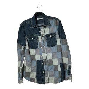 Artisan de Luxe. Women’s Patchwork Denim Shirt
